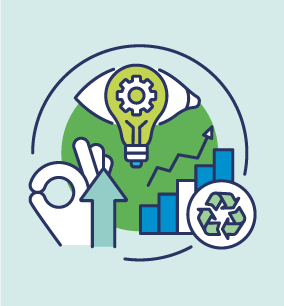 Illustration infographie RSE